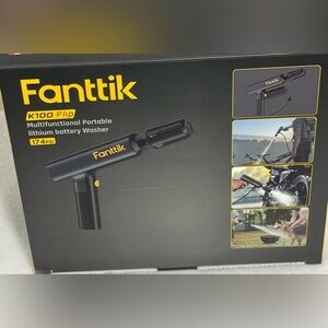 Fanttik K100 Flip Portable Pressure Washer - NIB - Never Used